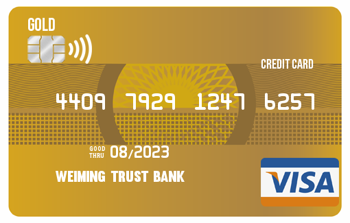 Weiming Trust Dividend Visa Card for Students